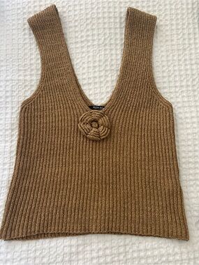 Massimo Dutto Chunky Ribbed Knit Tank